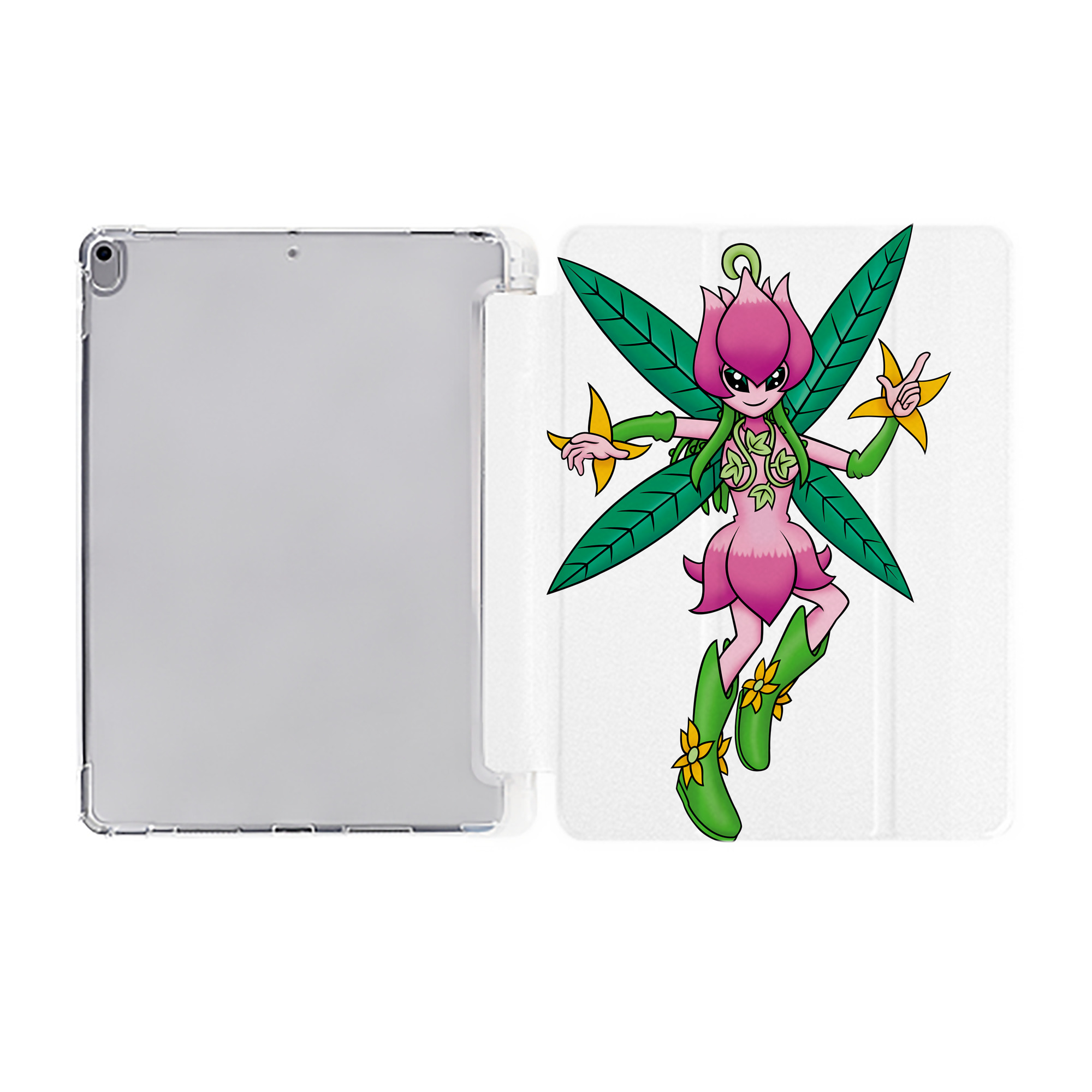 （画像用） Digimon デジタルモンスター/デジモン IPad ケース ペン収納付き 三つ折りスタンド PUレザー×シリコン 対応機種9.5/10.5/10.9インチ